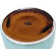 Miska ceramiczna, dla kota, niebieska, 0.25 l/ 15 cm
