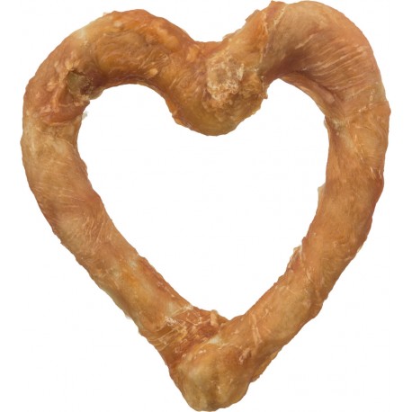 Denta Fun Chicken Heart, przysmak dla psów, z kurczakiem, 14 cm, 125 g, 50 szt/opak