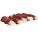 Przysmaki Denta Fun Mini Rolls, kaczka, 6cm, 120g