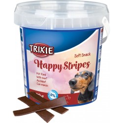 MIĘKKIE PRZEKĄSKI DLA PSA Happy Stripes, 500 g