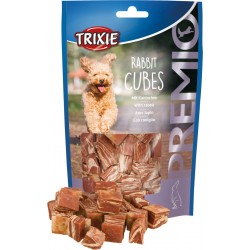 Przysmaki PREMIO Rabbit Cubes, królik, 100g