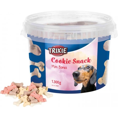 Przysmak Cookie Snack Mini Bones, 1,300 g