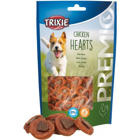 Premio Chicken Hearts, przysmak, dla psa, kurczak, 100g