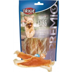 Przysmak PREMIO Rabbit Ears, królik, 80g