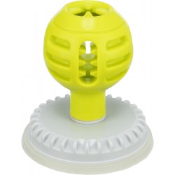 Lick'n'Snack ball, piłka na smakołyki, TPE/ABS, o 8–11 cm, montowana na przyssawkę