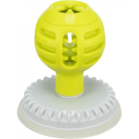 Lick'n'Snack ball, piłka na smakołyki, TPE/ABS, o 8–11 cm, montowana na przyssawkę