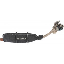 BE NORDIC, Butelka na linie, zabawka, dla psa, bawełna/poliester, 37 cm, z dźwiękiem