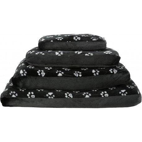 Jimmy, poduszka, dla psa/kota, prostokątna, czarna, 120x80cm