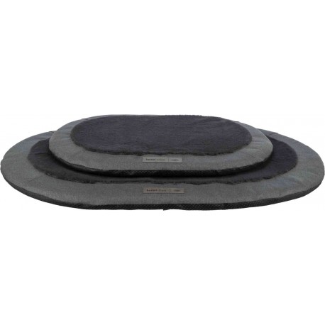 Felicia, mata, dla psa/kota, owalna, szara, 70 x 55 cm