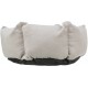 Leni, legowisko, dla psa/kota, okrągłe, piaskowy/szary, śr.50 cm