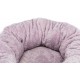 Legowisko Junior, round, o 40 cm, jasnoszare/liliowe