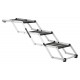 Schody składane Petwalk, aluminium, szer: 37 cm wys.: do 57 cm dł.: do 120