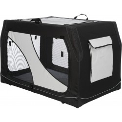 Box transportowy Vario 40, M–L: 91 × 58 × 61 cm, nylon, czarno-szary