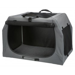 Easy Soft Kennel, buda domowa dla psa, szara, S–M: 71 × 49 × 51 cm