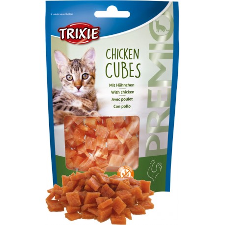 SNACKI PREMIO CUBES, KURCZAK 50g