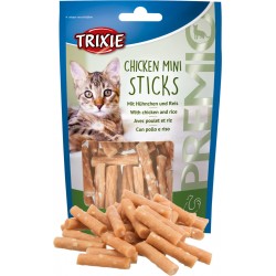 PREMIO MINI STICKS, KURCZAK / RYŻ 50g