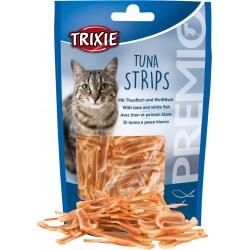 Przysmak PREMIO Tuna Strips, z Tuńczykiem, 20 g