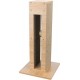 Drapak stojący, dla kota, drapak kartonowy/MDF/juta, 62 cm