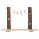 Karmidło Natural Living Duo feed tree, 53 × 34 × 25 cm