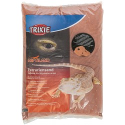 Piasek jaskinny do terarrium, 5 kg, czerowny