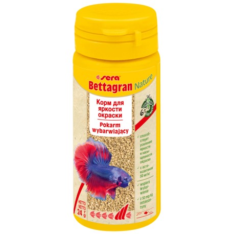 Bettagran Nature 50ml, granulat - pokarm wybarwiający