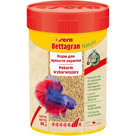 Bettagran Nature 100 ml, granulat - pokarm wybarwiający