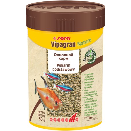 Vipagran Nature 100 ml, granulat - pokarm podstawowy