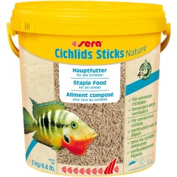 Cichlids Sticks Nature 2 kg/10L, pałeczki - pokarm dla pielęgnic