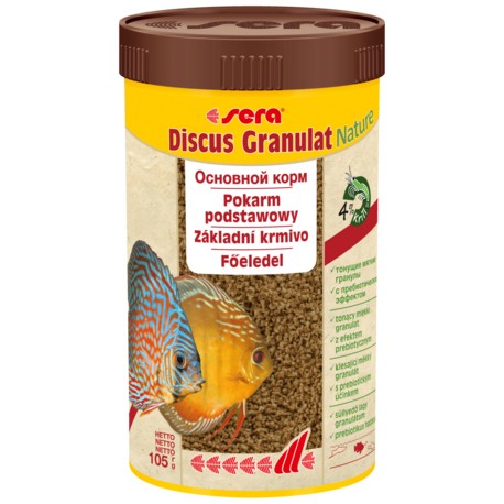 Discus Granules Nature 250 ml, granulat - pokarm dla pielęgnic