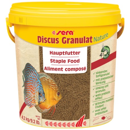 Discus Granules Nature 4,2 kg/10L, granulat - pokarm dla pielęgnic