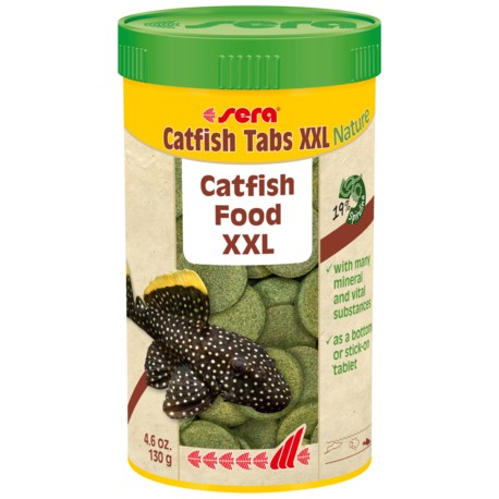 Catfish Tabs Nature XXL 250 ml, tabl. - pokarm dla bocji i ryb sumokształtnych