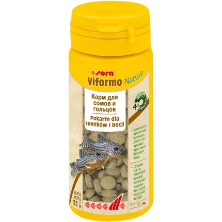 Viformo Nature 50 ml, tabl. - pokarm dla bocji i ryb sumokształtnych