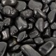 Kamienie polerowane Black Pebble IV 20-30mm do akwarium terrarium 10 kg/OPAK