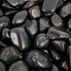 Kamienie polerowane Black Pebble IV 30-50mm do akwarium terrarium 10 kg/OPAK