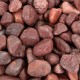 Kamienie polerowane Red Pebble 30-50 mm do akwarium terrarium, 10kg/OPAK