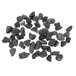 Kamienie kruszone Tumbled Black 8-12 mm do akwarium terrarium 5kg/OPAK