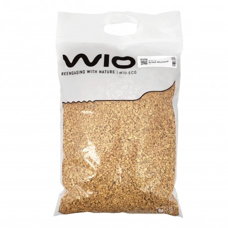 WIO Mustard Artist Wetland, substrat, dla roślin, piasek musztardowy, 5kg, worek