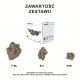 WIO Elderly Set Box Boulder, kamień dekoracyjny, do akwarium i terrarium, szary, 11kg, pudełko