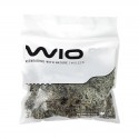 WIO Bits Lichen, porost dekoracyjny, do terrarium, zwarty, 0,5kg, worek