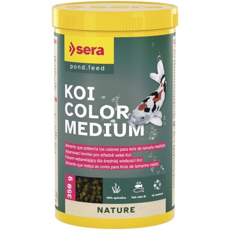 Koi Color Medium 1.000 ml, granulat - pokarm postawowy dla Koi