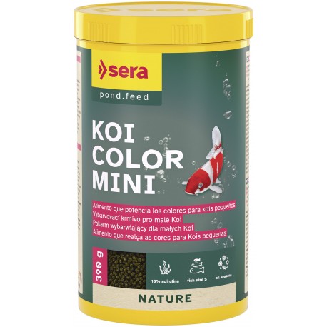 Koi Color Mini 1.000 ml, granulat - pokarm postawowy dla Koi