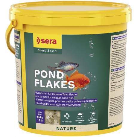 Pond Flakes 3.800 ml, płatki -pokarm dla ryb stawowych