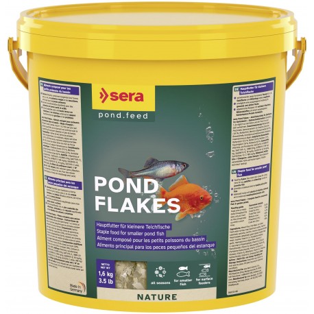 Pond Flakes 10 l, płatki -pokarm dla ryb stawowych