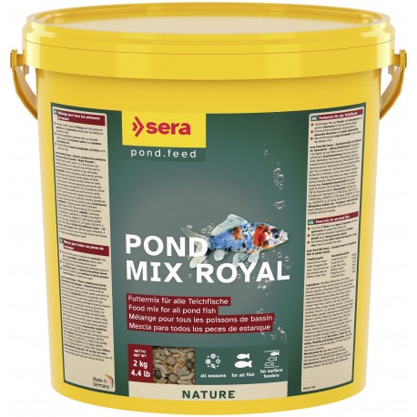 Pond Mix Royal 10 l, mieszanka -pokarm dla ryb stawowych