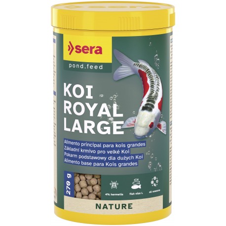 Koi Royal Large 1.000 ml, granulat - pokarm postawowy dla Koi