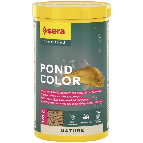 Pond Color 1.000 ml, granulat - pokarm wybarwiający dla ryb stawowych