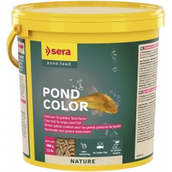 Pond Color 3.800 ml, granulat - pokarm wybarwiający dla ryb stawowych