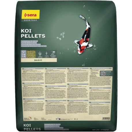 Koi Pellets 5 kg, granulat - pokarm energetyczny