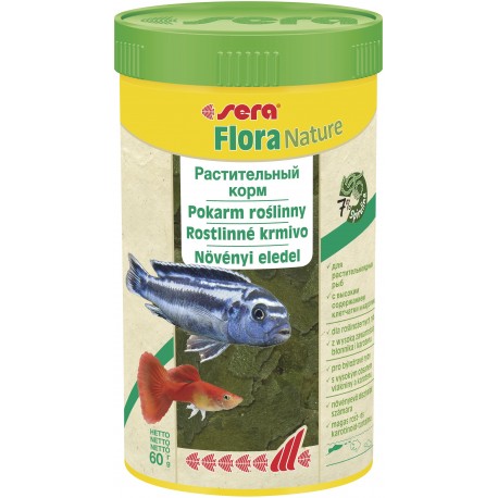 Flora Nature 250 ml, płatki - pokarm premium