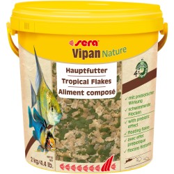 Vipan Nature Large Flakes 10 l, duże płatki - pokarm premium